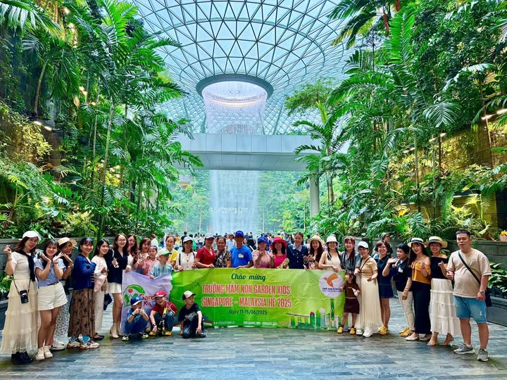 SINGAPORE - MALAYSIA CHÀO HÈ 2025 - TRƯỜNG MẦM NON GARDEN KIDS